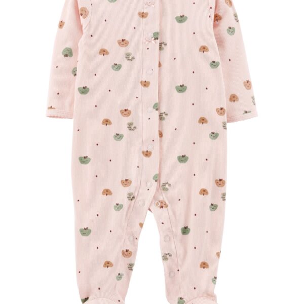 Pijama una pieza con pie manzanas
