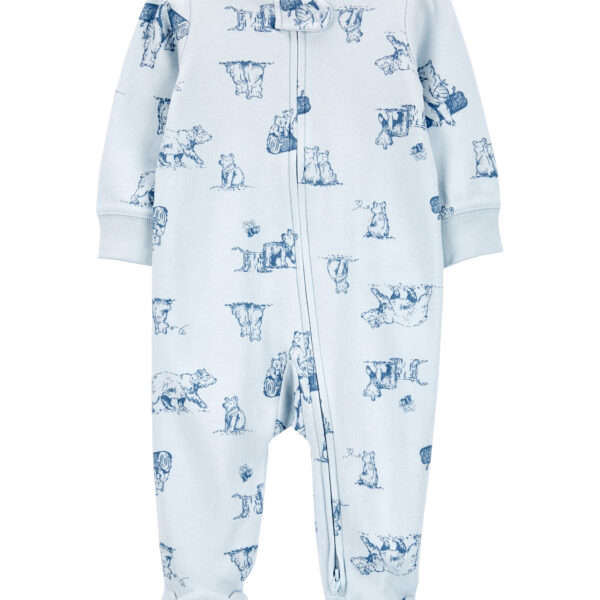 Pijama una pieza con pie oso