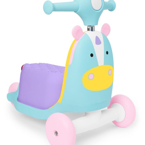 Andador, buggy y monopat?n 3 en 1 unicornio SKIP HOP
