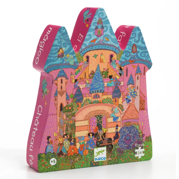 DJECO The fairy castle - 54 pcs