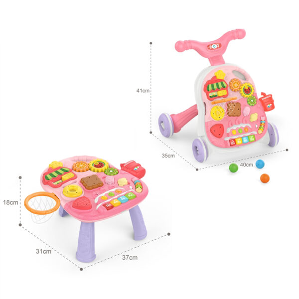 2 En 1 Andador Y Mesa De Juegos Kiosco HUANGER