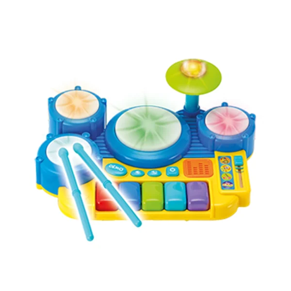 Batería musical con teclado de piano WINFUN