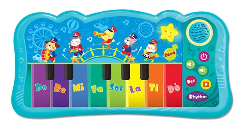 Teclado con animales, luces y sonidos WINFUN