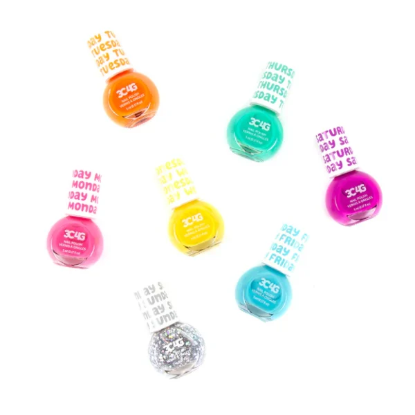Esmalte de uñas (días de la semana) 3C4G